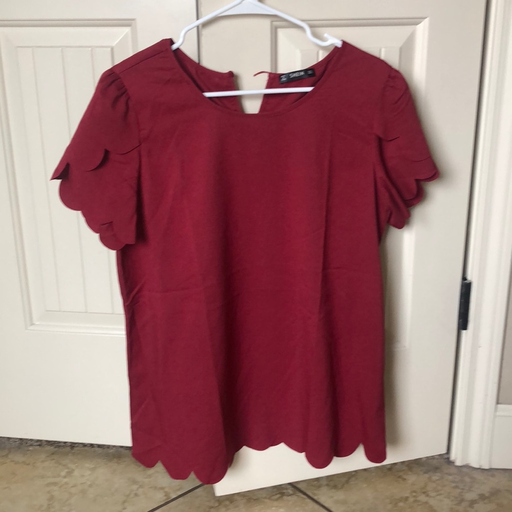 Scalloped Top